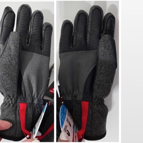 New Primaloft Mechanix Wear Gloves Mens Large Cold Work Gray Black NWT - Picture 10 of 16